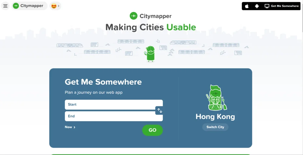 citymapper best travel apps