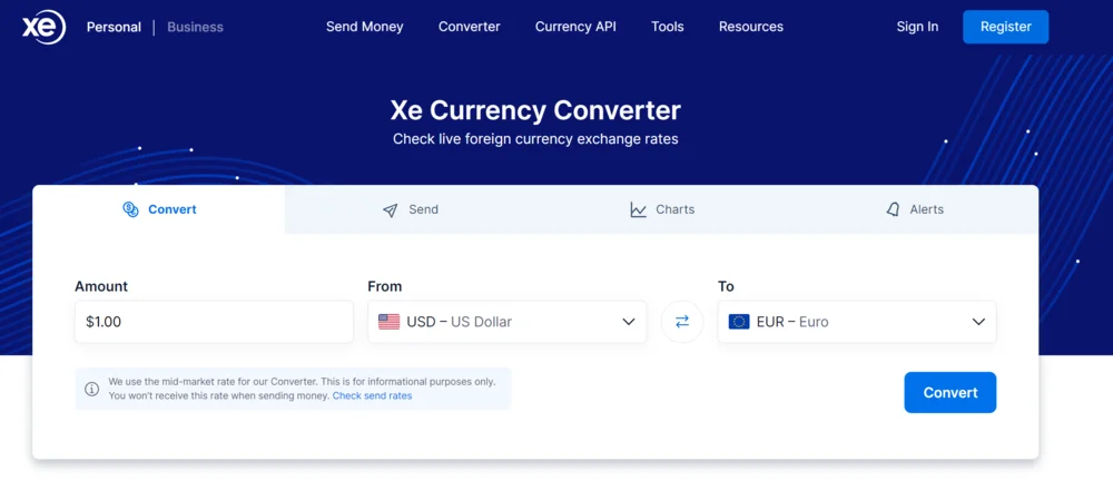 XE Currency best travel apps